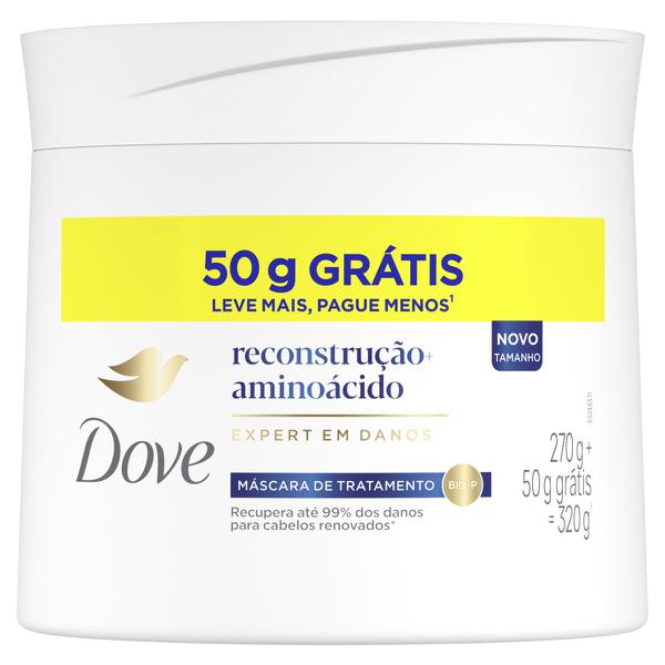 MASCARA DOVE 320G RECONSTRUCAO + AMINOAC