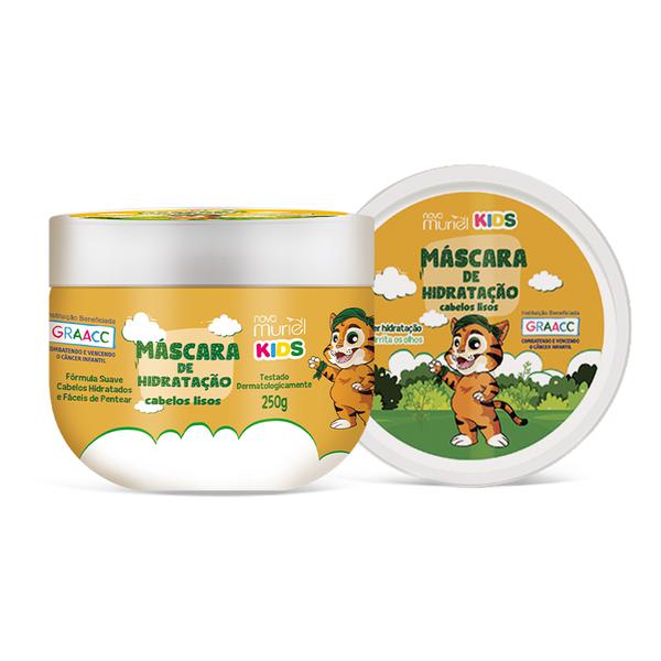 MASCARA CAPILAR MURIEL KIDS GRAAC LISOS 250ML