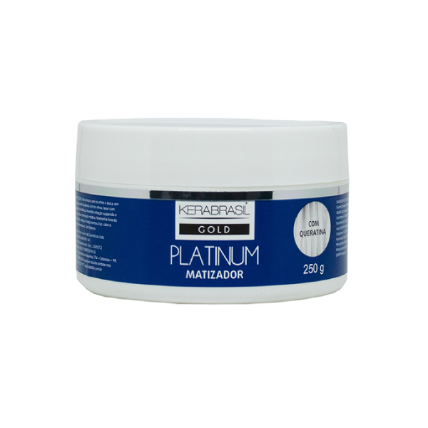 CREME MATIZADOR PLATINA KERABRASIL 250G