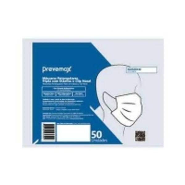 MASCARA DESCARTAVEL TRIPLA 50X1