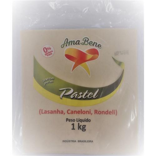 Massa Pastel Amabile 1kg Quadrada