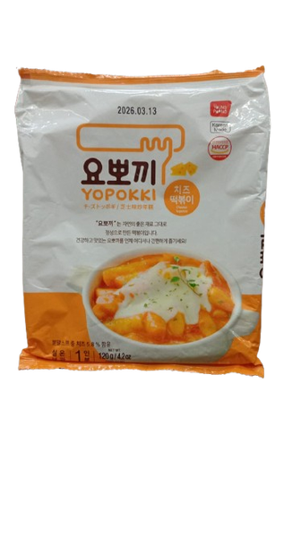 YOPOKKI HACCP POUCH 120G CHEESE