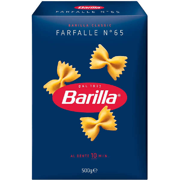 MAC BARILLA 500G FARFALLE