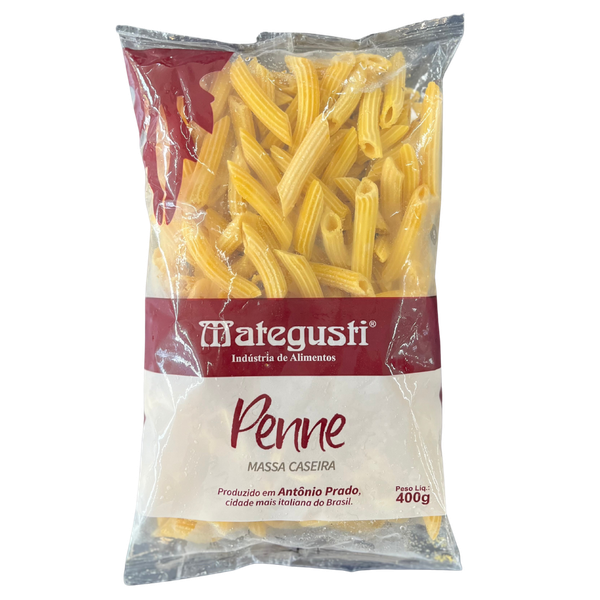 MASSA CASEIRA PENNE MATEGUSTI 400GR