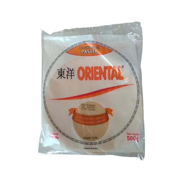 Massa Pastel Oriental Disco Grande 500gr