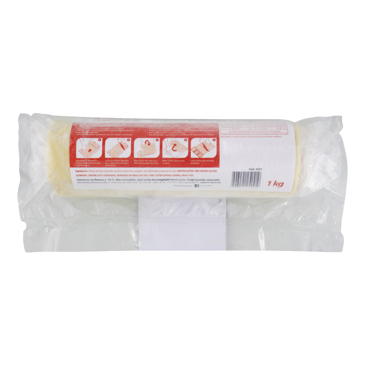 FR MASSA FOLHADA AROSA 1KG