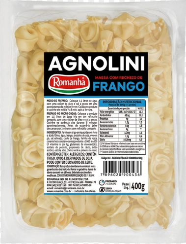 AGNOLINI ROMANHA FRANGO 400GR