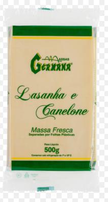 MASSA LASANHA GREMANA 500G