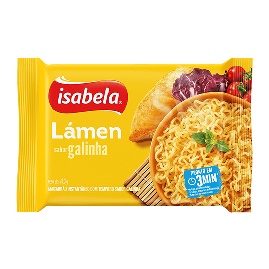 LAMEN ISABELA GALINHA SUAVE 75G