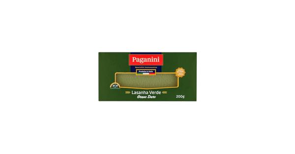 Massa Lasanha Paganini 200g