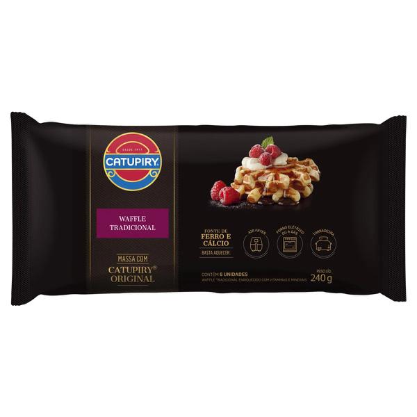 WAFFLE MASSA LEVE 240G TRADICIONAL