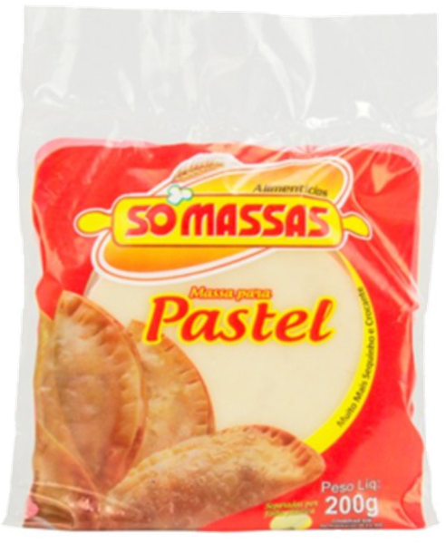 MASSA PASTEL 200G DISCO SO MASSAS