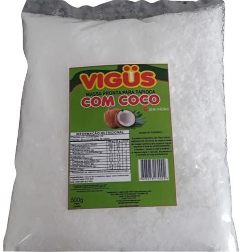 MASSA P/ TAPIOCA VIGUS C/COCO 500G