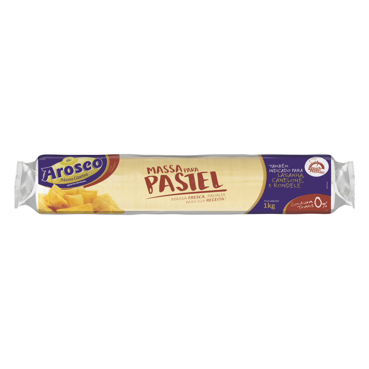 Massa Pronta Pastel Arosco 1kg