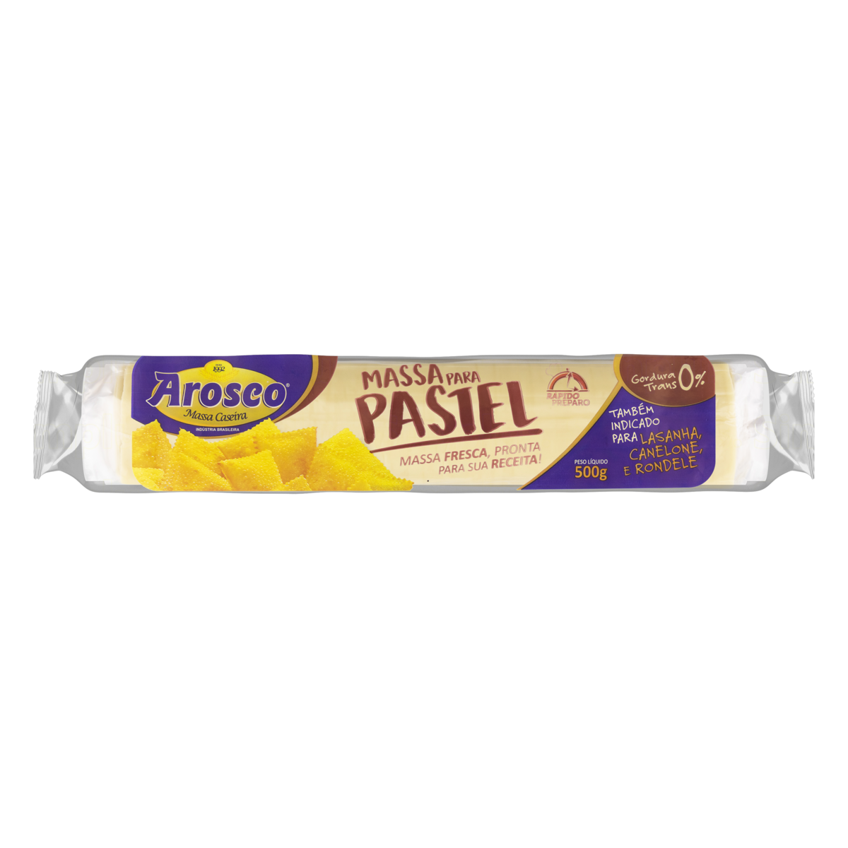 Massa Pronta Pastel Arosco 500g