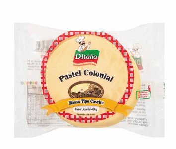 MASSA DITALIA COLONIAL P/PASTEL 500G DG