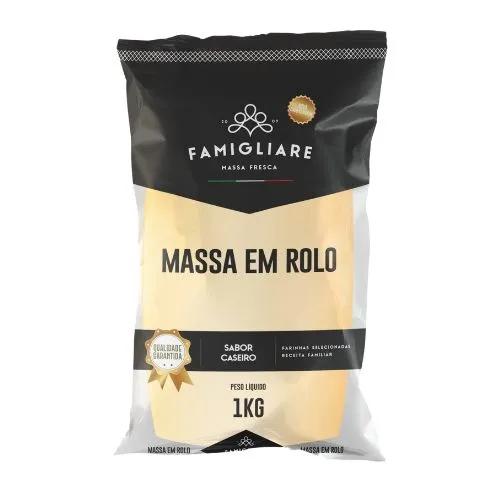 Massa De Pastel Redonda Famigliare Gg 1kg