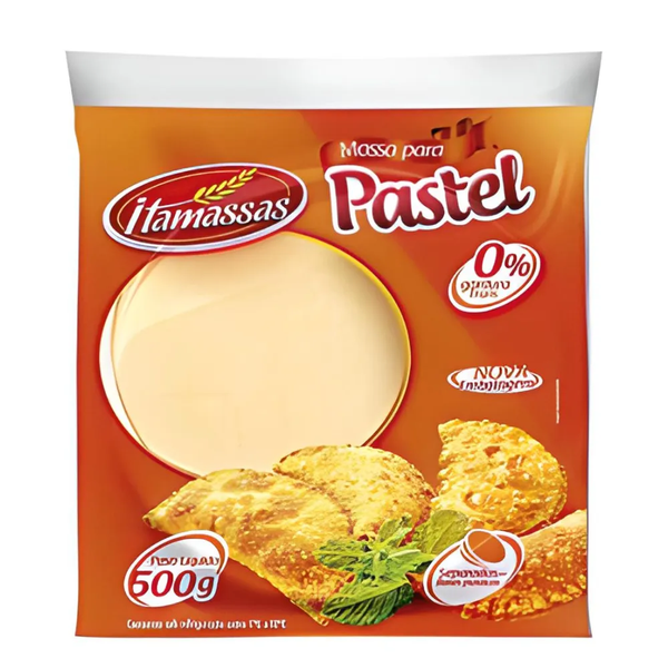 MASSA PASTEL ITAMASSAS REDONDA 500G