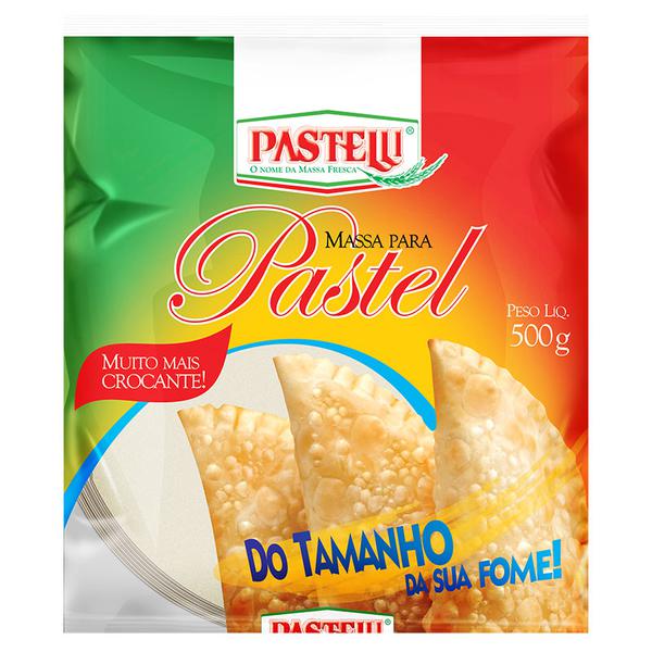 MASSA DE PASTEL PASTELLI DISCAO 500 G