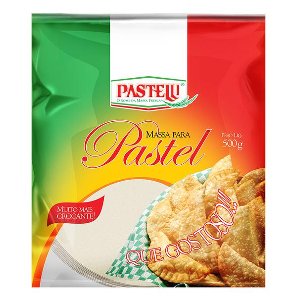 MASSA DE PASTEL PASTELLI MEDIA 500 G