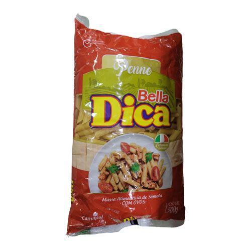 MACARRAO BELLA DICA PENNE C/OVOS 500G