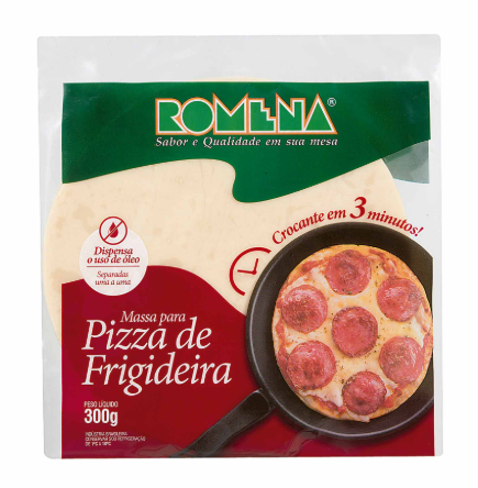 MASSA PIZZA FRIGIDEIRA ROMENA PZF 300G