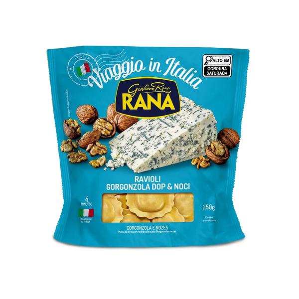 MASSA RAVIOLI GORG/NOZES RANA 250GR