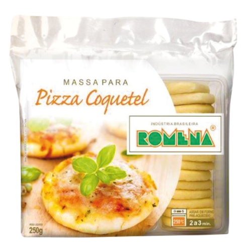 MASSA PIZZA ROMENA FAMILIA 250G