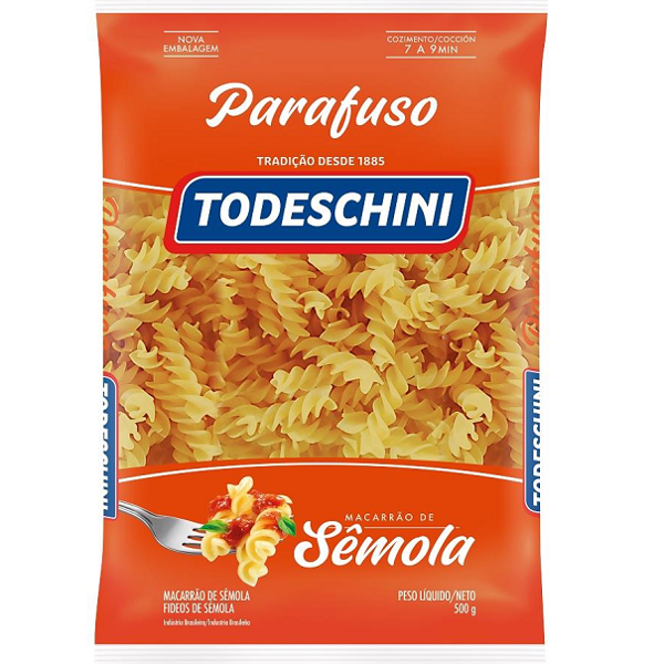 MAC TODESCHINI PARAFUSO SEMOLA 500G