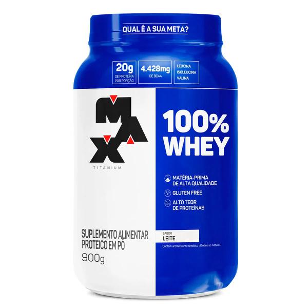 WHEY MAX TITANIUM 90 LEITE