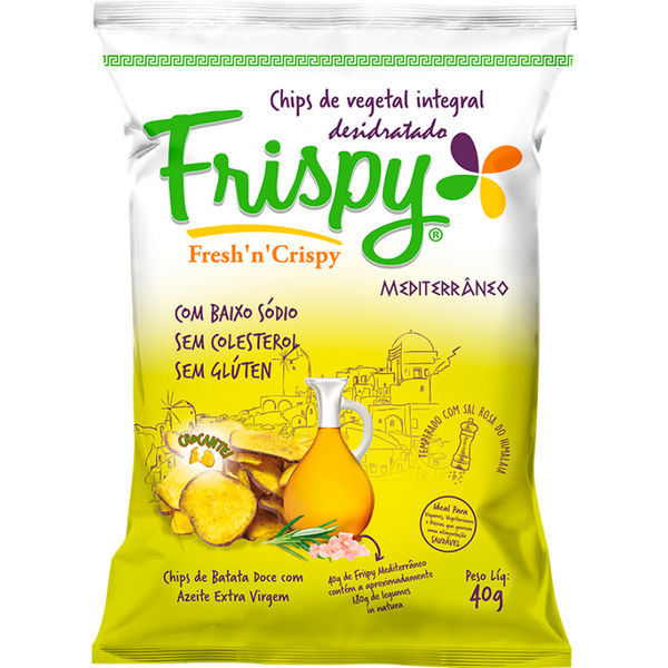 SNACK FRISPY MEDIT.BATATA DOCE  40G