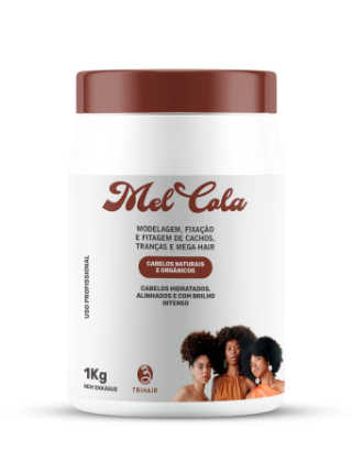 GELATINA TRIHAIR MEL COLA 1KG