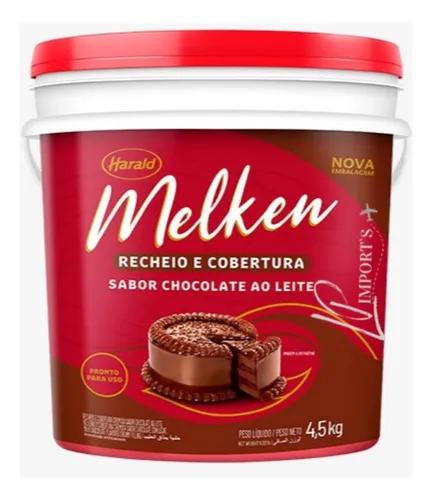 RECHEIO MELKEN 4,5KG CHOC AO LEITE