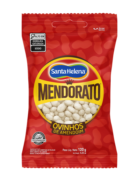 Amendoim Tipo Ovinho Mendorato 120gr