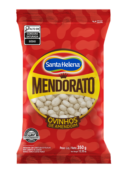 OVINHOS DE AMENDOIM MENDORATO 350G