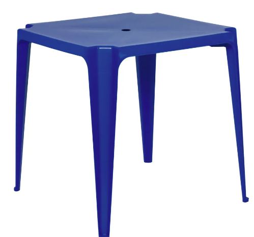 Mesa Plastica Mor Azul