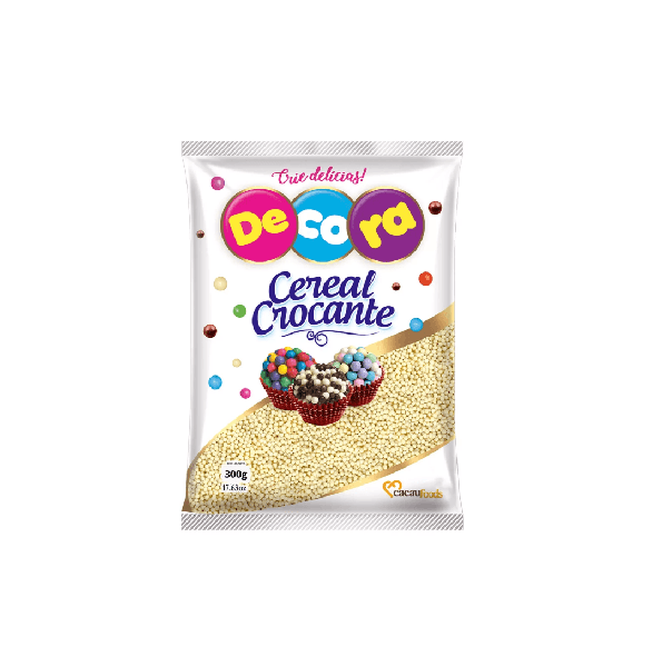 MICRO CEREAL BALL CROC. BRANCO 300G CACAU FOODS