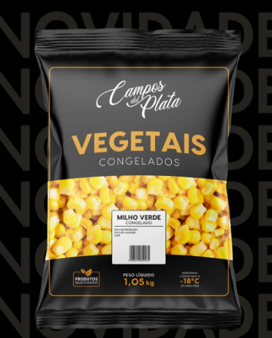 VEGETAIS CAMPOS DEL PLATA 1,05KG MILHO