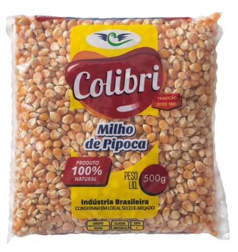 MILHO DE PIPOCA COLIBRI 500G TIPO1
