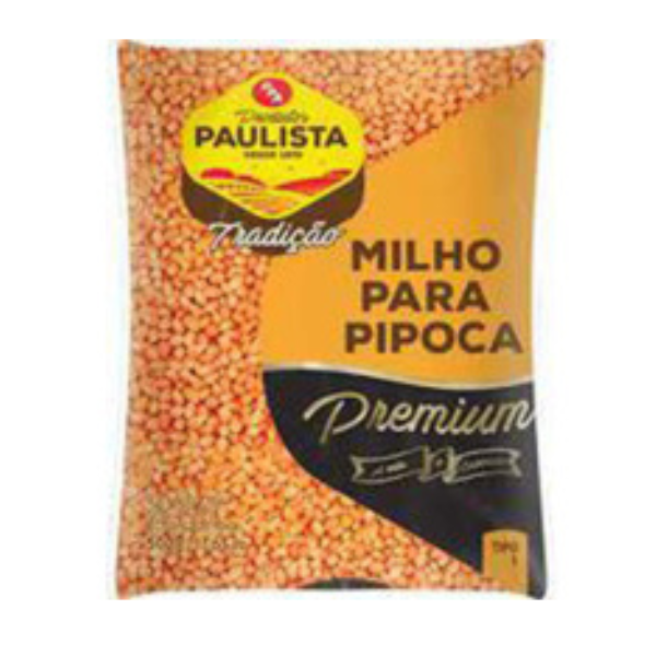 Milho Pipoca Paulista Importado 400gr