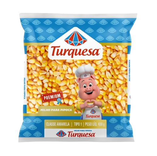 MILHO DE PIPOCA TURQUESA 400G 