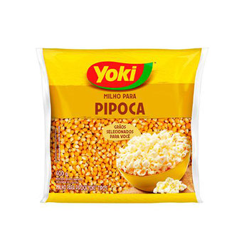 MILHO DE PIPOCA YOKI TRADICIONAL 400G
