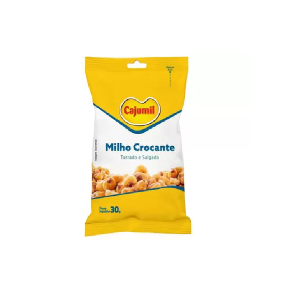 Milho Crocante Crocks Torrado e Salgado 30gr