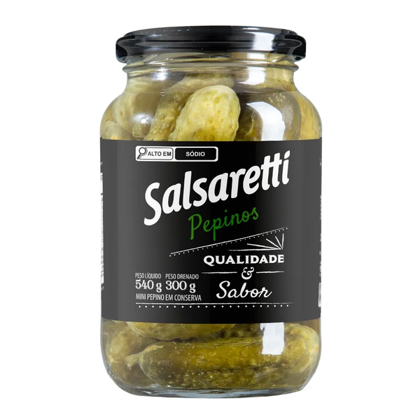 PEPINO CONS SALSARETTI SUAVE VD 300G