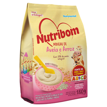 CEREAL INFANTIL NUTRIBOM MINGAU AVEIA E