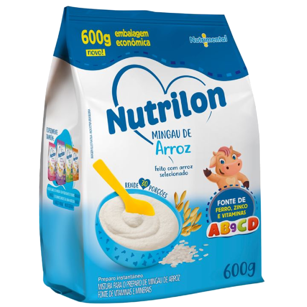 MINGAU NUTRILON 600G ARROZ