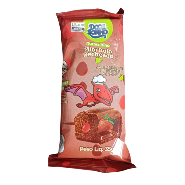 Bolinho Doce Sonho 35g Chocolate/Morango