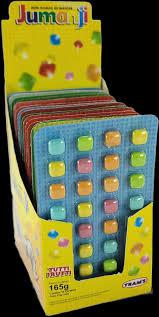 Mini Chicles Jumanji 11g Cart.