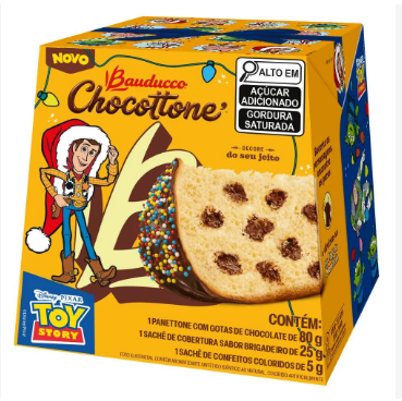 Mini Chocottone Bauducco Dis 110G