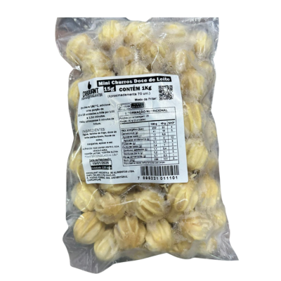 MINI CHURROS CROQUANT DOCE DE LEITE 15GR CG PCT 1KG